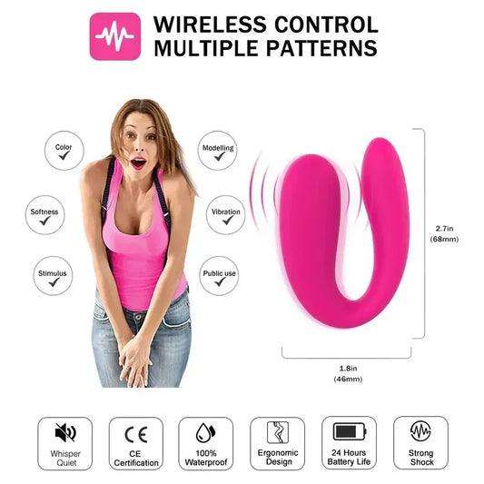 Vibromasseur de type U